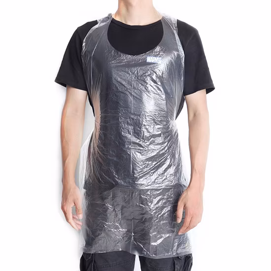 Disposable Plastic Clothes Cover PE Apron