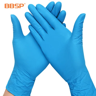 Untersuchungs-Einmal-Nitril-Handschuhe, puderfrei, Untersuchungs-Nitril-Handschuhe, medizinischer Hersteller